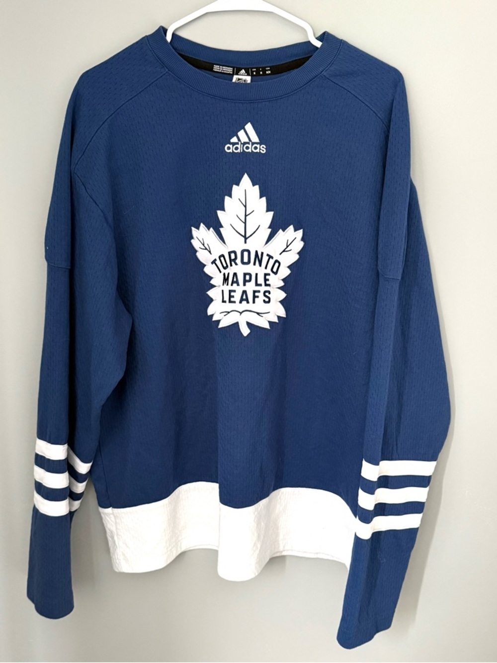 Toronto Maple Leafs 21 Crewneck Sweater with White Trim